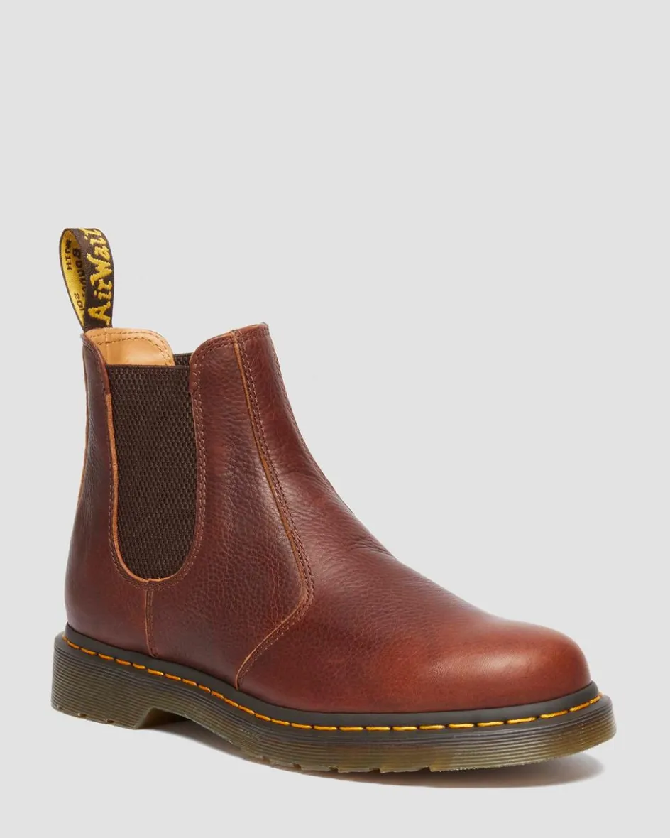 Dr. Martens Originals|New And Featured*2976 Ambassador Leather Chelsea Boots in Cashew Cashew — Ambassador