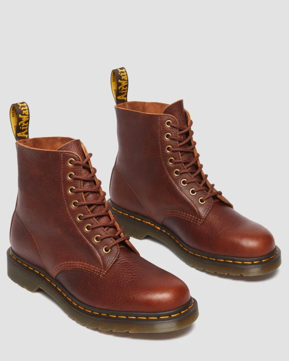 Dr. Martens Originals|Boots*1460 Ambassador Leather Lace Up Boots in Cashew Cashew — Ambassador