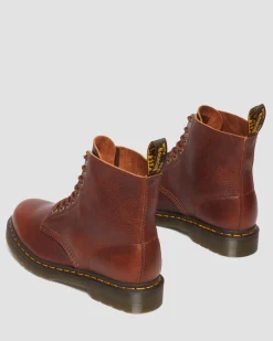 Dr. Martens Originals|Boots*1460 Ambassador Leather Lace Up Boots in Cashew Cashew — Ambassador