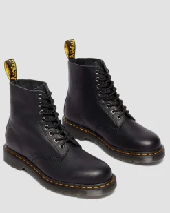 Dr. Martens Originals|Boots*1460 Ambassador Leather Lace Up Boots in Black Black — Ambassador