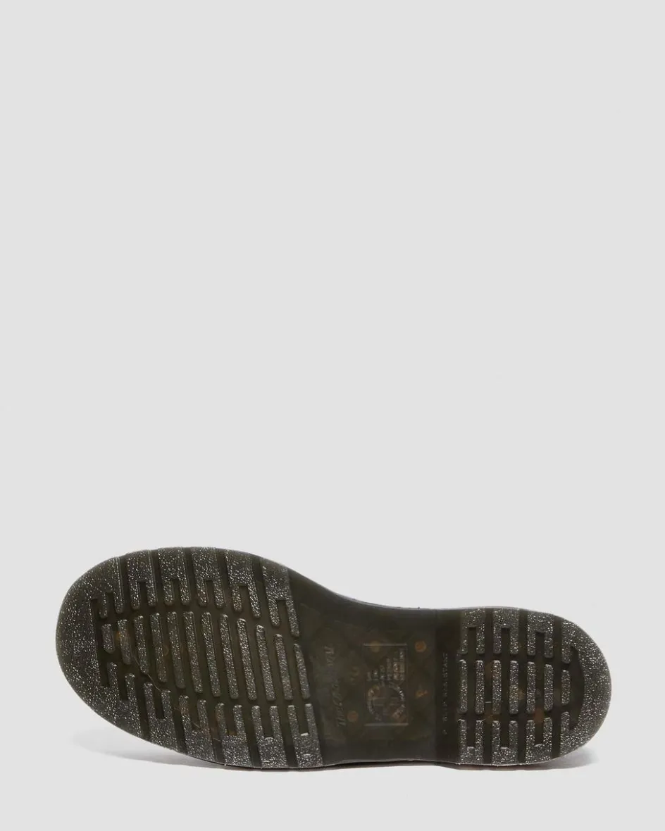 Dr. Martens Last Chance Styles|Last Chance Styles*1461 Analine Leather Steel Toe Shoes in Black Black — Analine