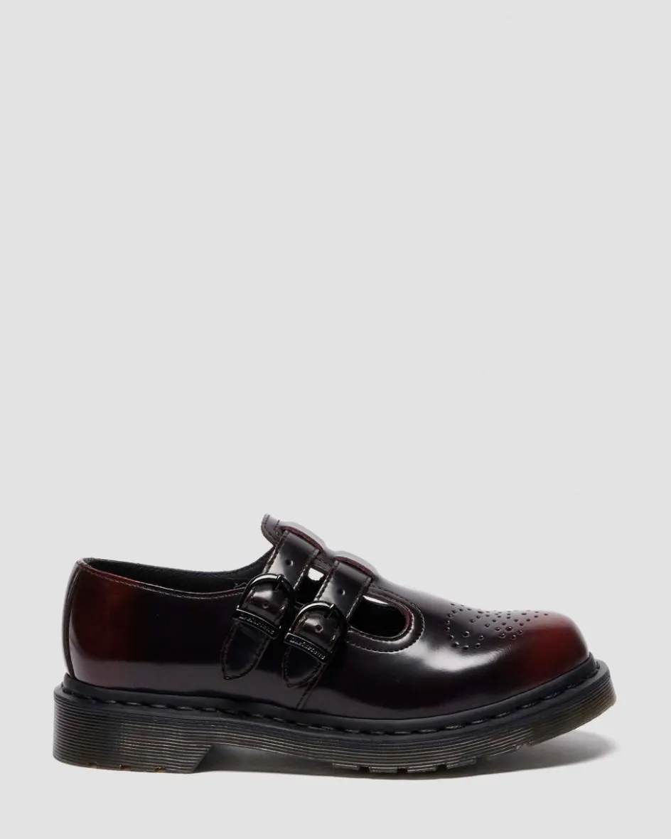 Dr. Martens Mother'S Day Gifts|Shoes*8065 Arcadia Rub Off Leather Mary Jane Shoes in Cherry Red Arcadia Cherry Red Arcadia — Arcadia