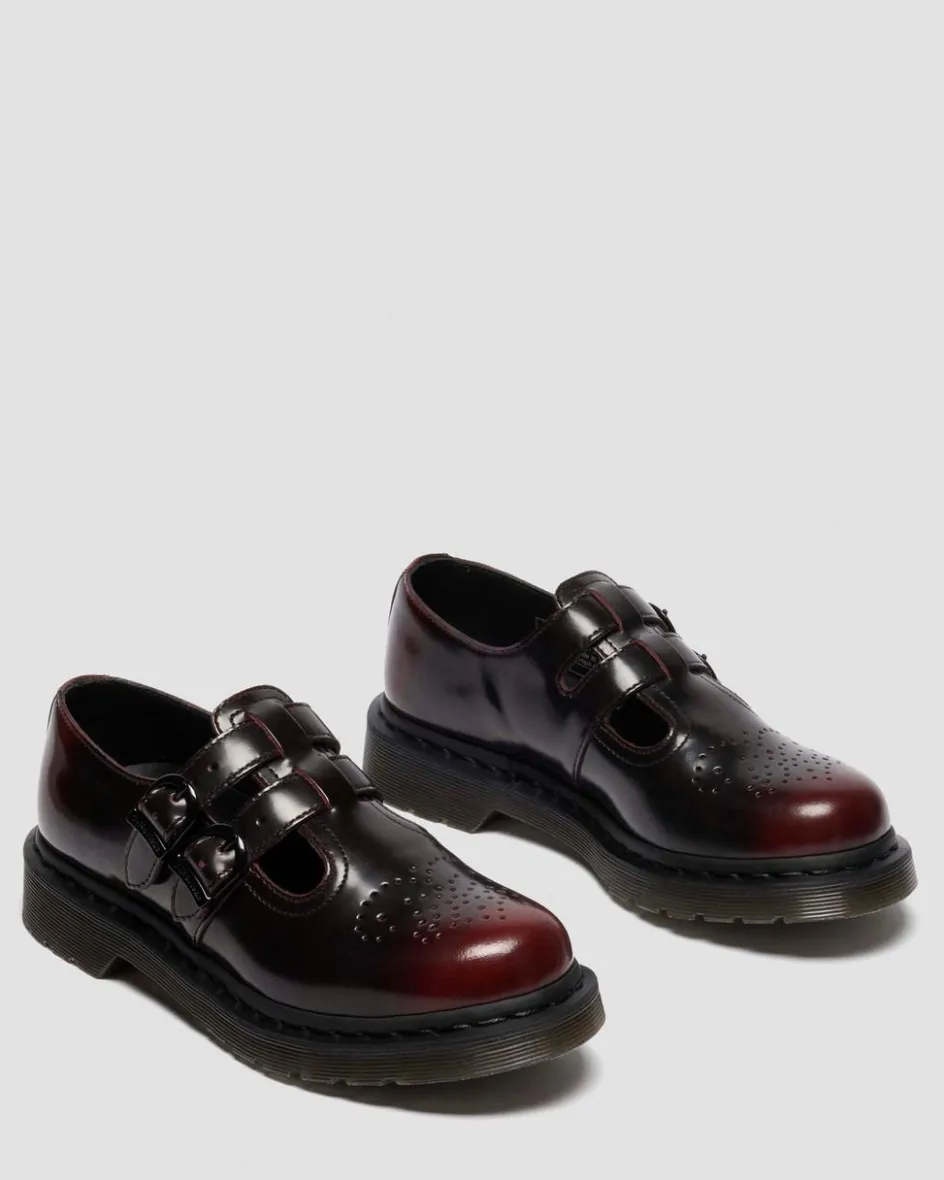 Dr. Martens Mother'S Day Gifts|Shoes*8065 Arcadia Rub Off Leather Mary Jane Shoes in Cherry Red Arcadia Cherry Red Arcadia — Arcadia