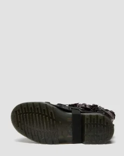 Dr. Martens Collaborations|Collaborations*1460 BABYLON in Black Black — Smooth Leather