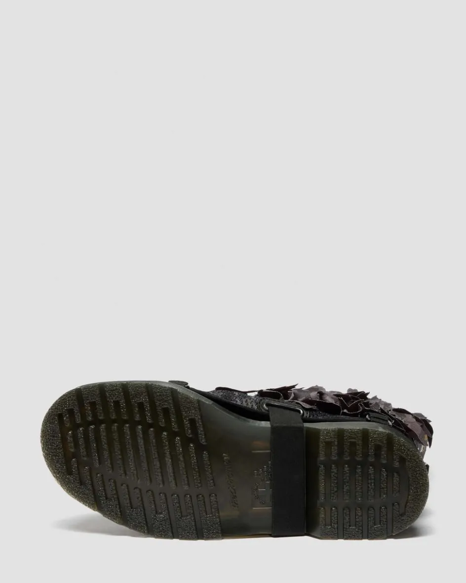 Dr. Martens Collaborations|Collaborations*1460 BABYLON in Black Black — Smooth Leather