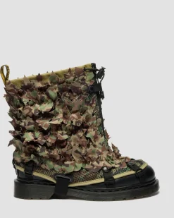 Dr. Martens Collaborations|Collaborations*1460 BABYLON in Camo Camo — Smooth Leather