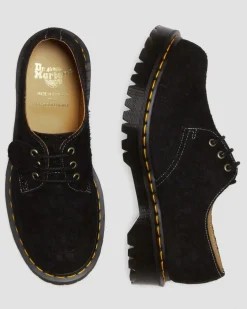 Dr. Martens Last Chance Styles|Last Chance Styles*1461 Bex Made in England Emboss Suede Oxford Shoes in Black