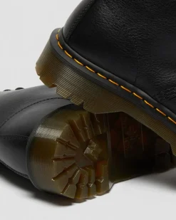 Dr. Martens Originals|New And Featured*1460 Bex Pisa Leather Lace Up Boots in Black Black — Pisa