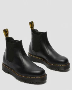 Dr. Martens Originals|New And Featured*2976 Bex Smooth Leather Chelsea Boots in Black Black — Smooth Leather