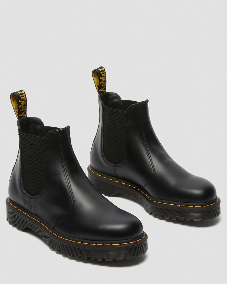Dr. Martens Originals|New And Featured*2976 Bex Smooth Leather Chelsea Boots in Black Black — Smooth Leather