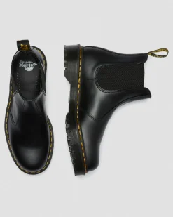 Dr. Martens Originals|New And Featured*2976 Bex Smooth Leather Chelsea Boots in Black Black — Smooth Leather