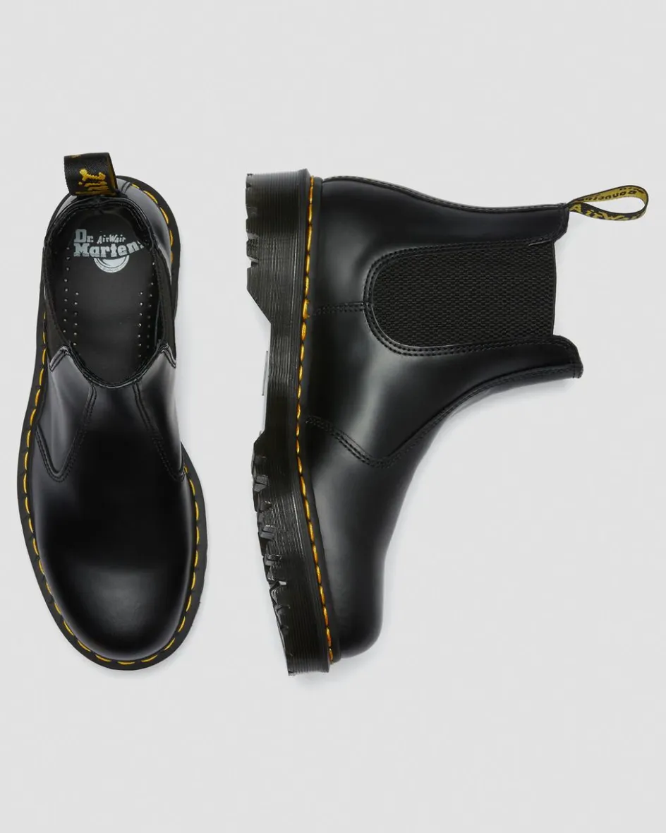 Dr. Martens Originals|New And Featured*2976 Bex Smooth Leather Chelsea Boots in Black Black — Smooth Leather