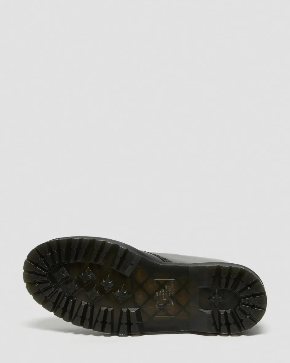 Dr. Martens Originals|New And Featured*1460 Bex Smooth Leather Lace Up Boots in Black Black — Smooth Leather