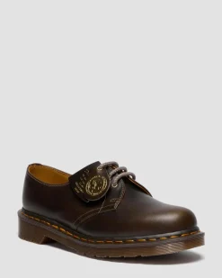 Dr. Martens Shoes|New And Featured*1461 Classic Calf Leather Shoes in Sepia Grey Sepia Grey — Classic Calf