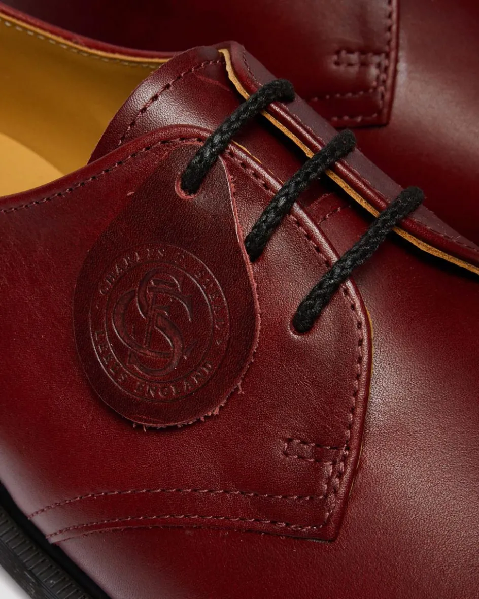 Dr. Martens Shoes|New And Featured*1461 Classic Calf Leather Shoes in Burgundy Burgundy — Classic Calf