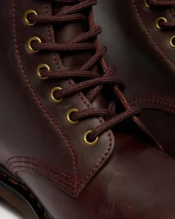 Dr. Martens New And Featured|Boots*1460 Crazy Horse Leather Boots in Cherry Red Cherry Red — Crazy Horse