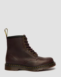 Dr. Martens New And Featured|Boots*1460 Crazy Horse Leather Boots in Cherry Red Cherry Red — Crazy Horse