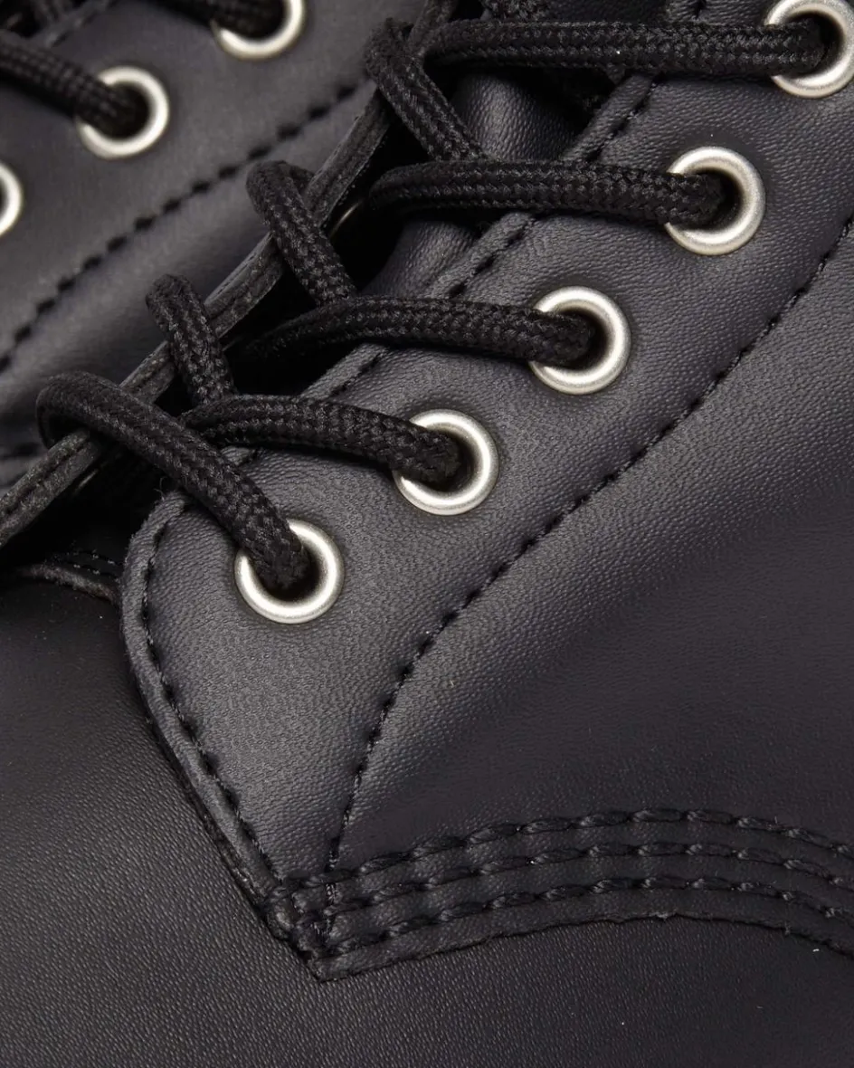 Dr. Martens Last Chance Styles|Last Chance Styles*1460 Genix Nappa Reclaimed Leather Lace Up Boots in Black Black — Genix Nappa