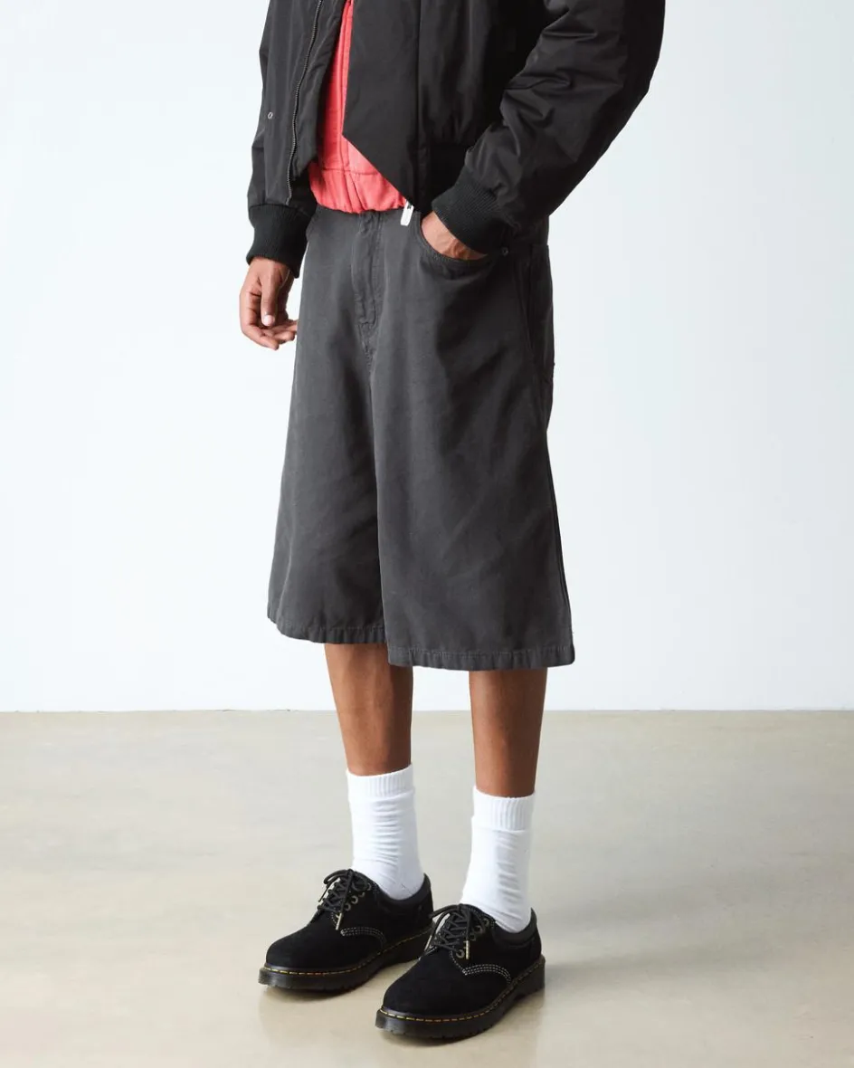 Dr. Martens Last Chance Styles|Last Chance Styles*8053 in Black BLACK — Long Napped Suede