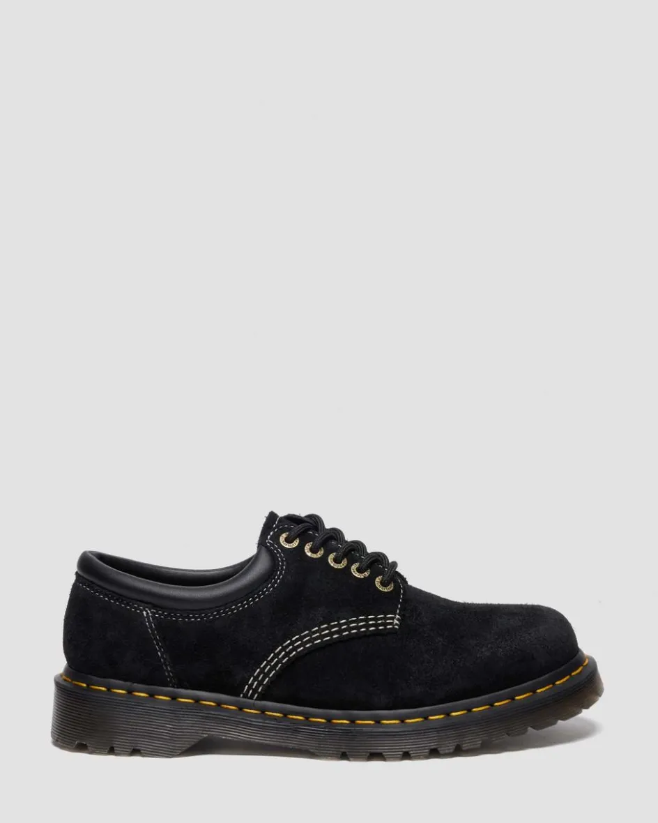 Dr. Martens Last Chance Styles|Last Chance Styles*8053 in Black BLACK — Long Napped Suede