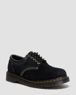 Dr. Martens Last Chance Styles|Last Chance Styles*8053 in Black BLACK — Long Napped Suede