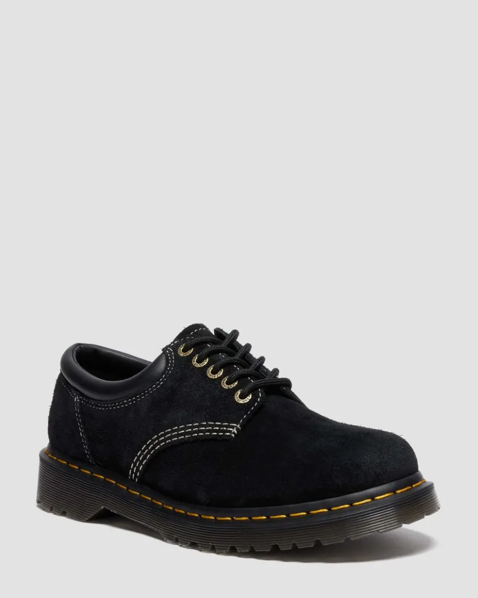 Dr. Martens Last Chance Styles|Last Chance Styles*8053 in Black BLACK — Long Napped Suede