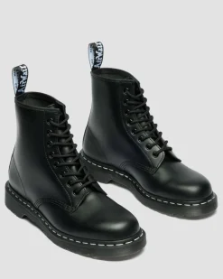 Dr. Martens Boots|Ankle Boots*1460 in Black Black — Smooth Leather