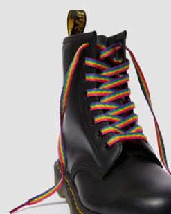 Dr. Martens Accessories|Laces*55 Inch Flat Shoe Laces (8-10 Eye) in Multi Multi — Tetoron