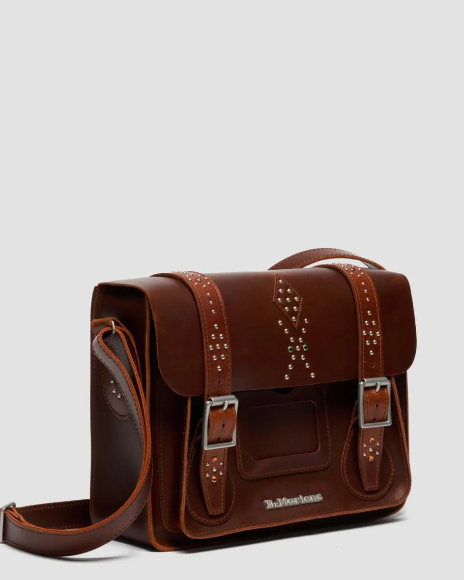 Dr. Martens Mother'S Day Gifts|Accessories*11 Inch Mayhem Leather Satchel in Amber Tan AMBER TAN — Mayhem Rb