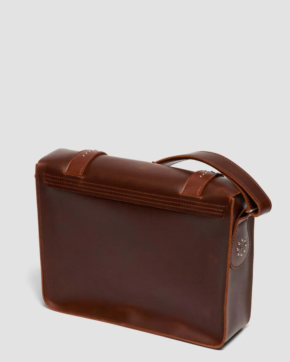 Dr. Martens Mother'S Day Gifts|Accessories*11 Inch Mayhem Leather Satchel in Amber Tan AMBER TAN — Mayhem Rb