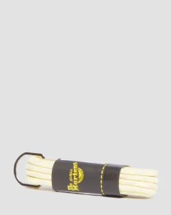 Dr. Martens Last Chance Styles|Last Chance Styles*55 Inch Round Marl Shoe Laces (8-10 Eye) in Lemon Yellow Lemon Yellow — Polyester