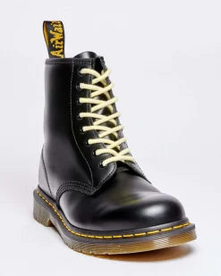 Dr. Martens Last Chance Styles|Last Chance Styles*55 Inch Round Marl Shoe Laces (8-10 Eye) in Lemon Yellow Lemon Yellow — Polyester