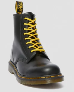 Dr. Martens Accessories|Laces*55 Inch Round Shoe Laces (8-10 Eye) in Yellow Yellow — Polyester