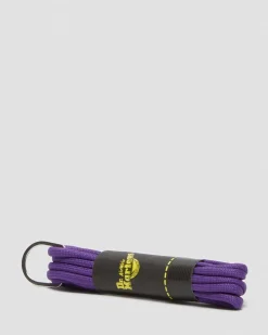 Dr. Martens Accessories|Laces*55 Inch Round Shoe Laces (8-10 Eye) in Purple Purple — Polyester
