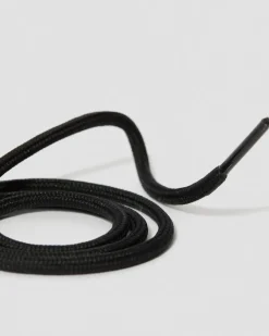 Dr. Martens Accessories|Laces*26 Inch Round Shoe Laces (3-Eye) in Black Black — Cotton
