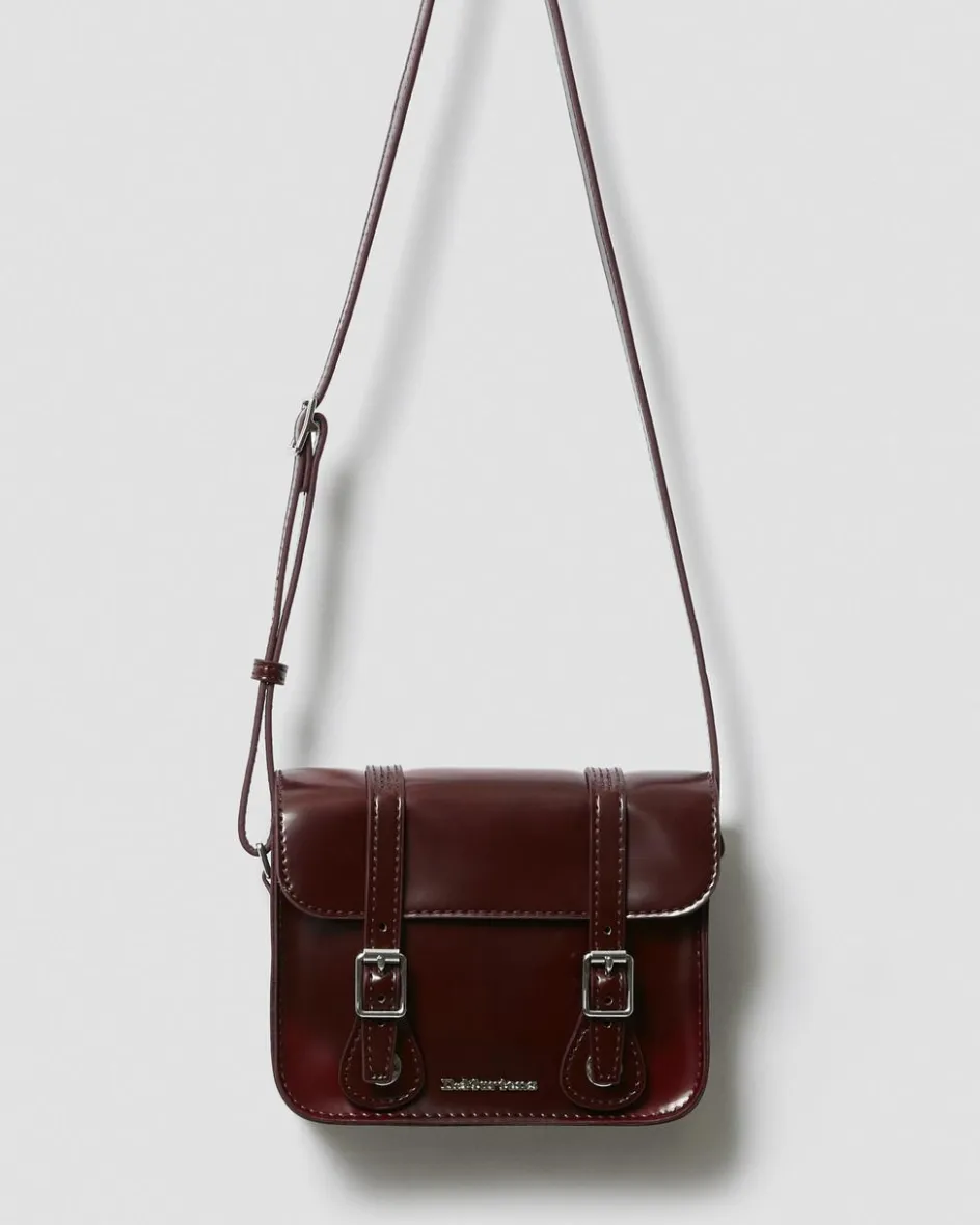Dr. Martens Accessories|Accessories*7 Inch Vegan Crossbody Bag in Cherry Red Cherry Red — Oxford Rub Off