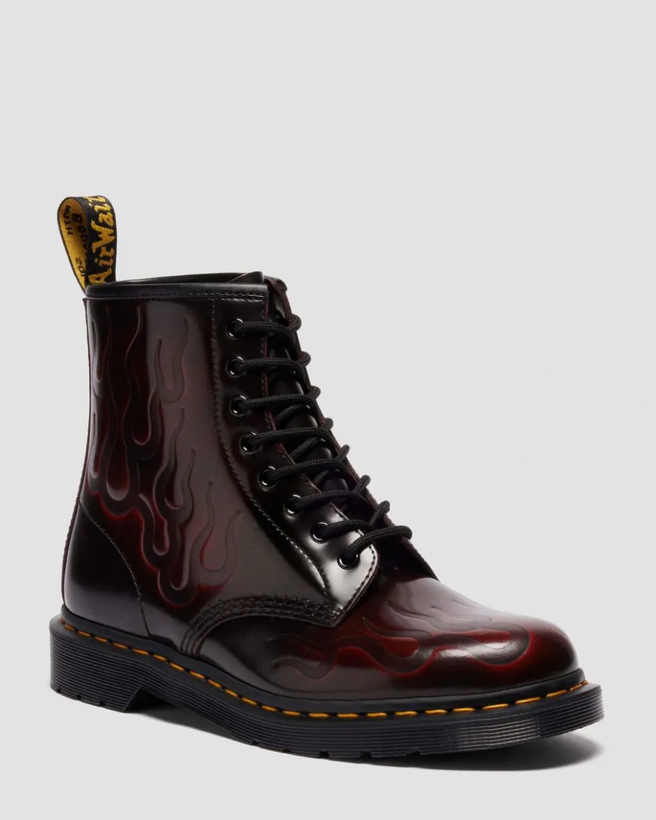 Dr. Martens Last Chance Styles|Last Chance Styles*1460 INFERNO in Cherry Red Arcadia Cherry Red Arcadia — Arcadia