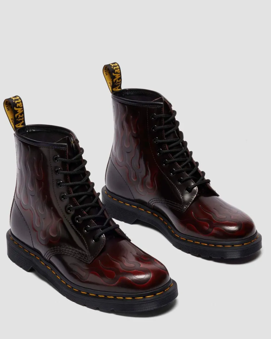 Dr. Martens Last Chance Styles|Last Chance Styles*1460 INFERNO in Cherry Red Arcadia Cherry Red Arcadia — Arcadia