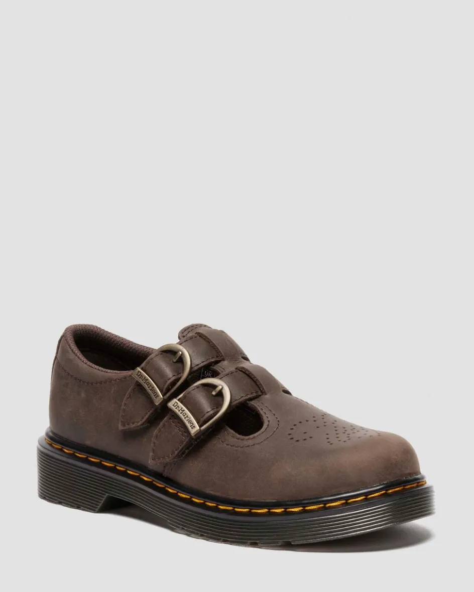 Dr. Martens Junior & 5-7 Years*8065 Junior Leather Mary Jane Shoes Wyoming