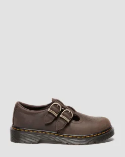 Dr. Martens Junior & 5-7 Years*8065 Junior Leather Mary Jane Shoes Wyoming