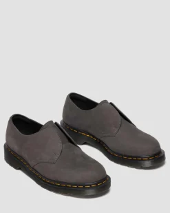Dr. Martens Last Chance Styles|Last Chance Styles*1461 LACELESS in Gunmetal GUNMETAL — Buttersoft Wp