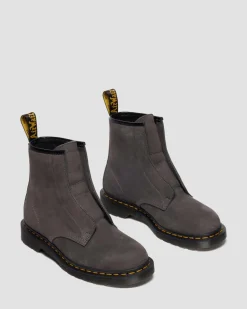 Dr. Martens Last Chance Styles|Last Chance Styles*1460 LACELESS in Gunmetal GUNMETAL — Buttersoft Wp