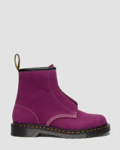 Dr. Martens Last Chance Styles|Last Chance Styles*1460 LACELESS in Purple Purple — Buttersoft Wp