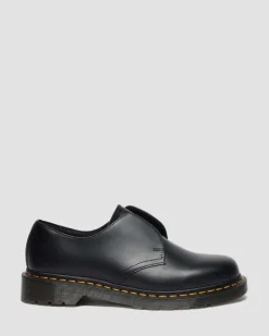 Dr. Martens Last Chance Styles|Last Chance Styles*1461 Laceless Smooth Leather Shoes in Black Black — Smooth Leather