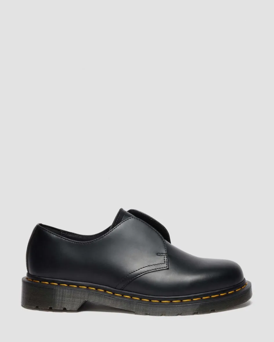 Dr. Martens Last Chance Styles|Last Chance Styles*1461 Laceless Smooth Leather Shoes in Black Black — Smooth Leather