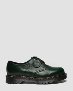 Dr. Martens Shoes|Oxfords*1461 Made in England Buckingham Leather Shoes in Dms Green DMS GREEN — Buckingham