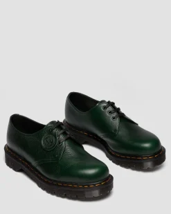Dr. Martens Shoes|Oxfords*1461 Made in England Buckingham Leather Shoes in Dms Green DMS GREEN — Buckingham