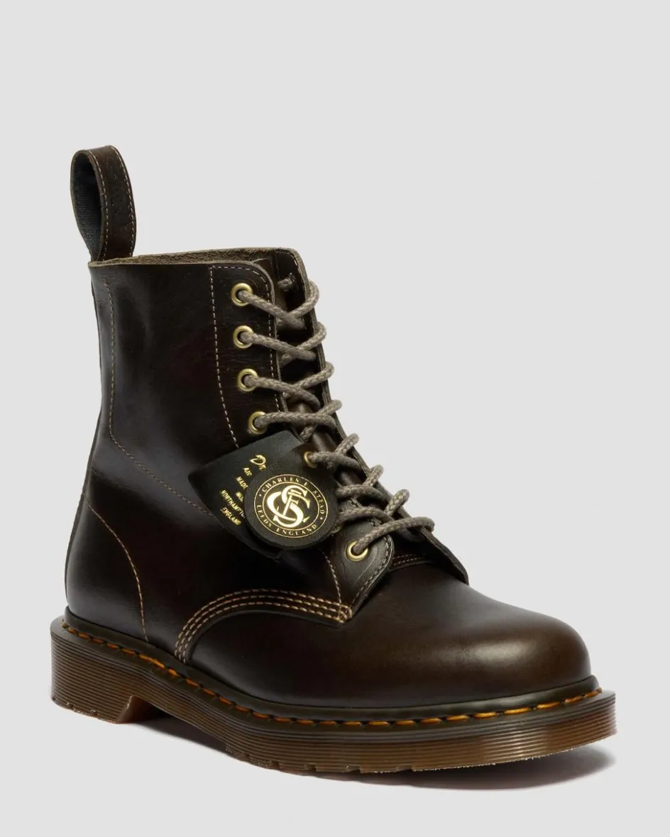 Dr. Martens New And Featured|Boots*1460 Made In England Classic Calf Leather Boots in Sepia Grey Sepia Grey — Classic Calf