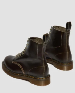 Dr. Martens New And Featured|Boots*1460 Made In England Classic Calf Leather Boots in Sepia Grey Sepia Grey — Classic Calf