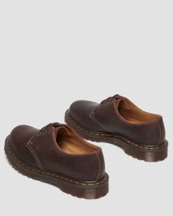 Dr. Martens Last Chance Styles*1461 Made In England Commander Oxford Shoes Wax Commander